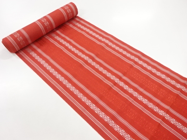 JAPANESE KIMONO / ANTIQUE BOLT FOR HASSUN OBI / HAKATA